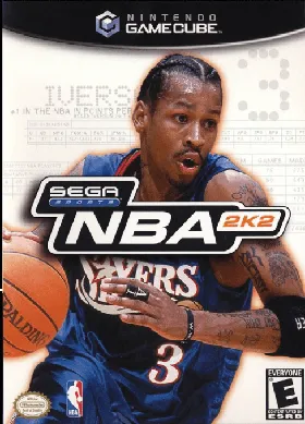 NBA 2K2 box cover front